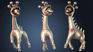 3D модель Girafarig And Farigriaf Dual (STL)