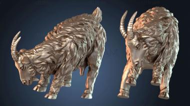 3D модель Выпас коз (STL)