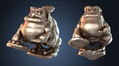 3D model Goblin Frog Riders (STL)