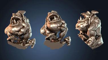 3D модель Наездники на лягушках-гоблинах Зани (STL)