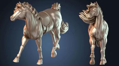 3D model Gollnir Wise Horse (STL)