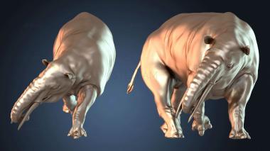 3D model Granastrapotherium Towering (STL)