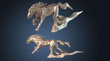 3D модель Лошадь могилорожденного кровавого лорда (STL)