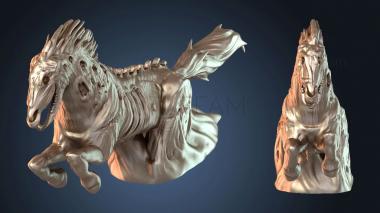 3D модель Высокий конь могилорожденных кровавых лордов (STL)