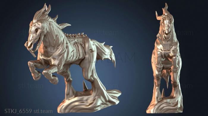 Статуэтки животных Молодой конь могильнорожденных лордов крови