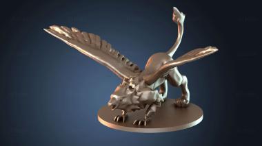 3D модель Грифон (STL)