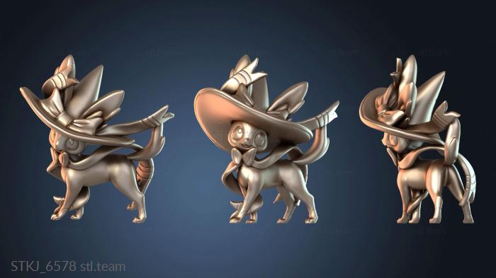 Статуэтки животных Хэллоуин Сильвеон