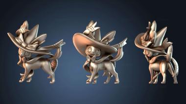 3D модель Хэллоуин Сильвеон (STL)