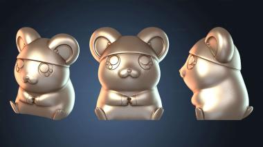 3D модель Хамтаро Кэппи (STL)