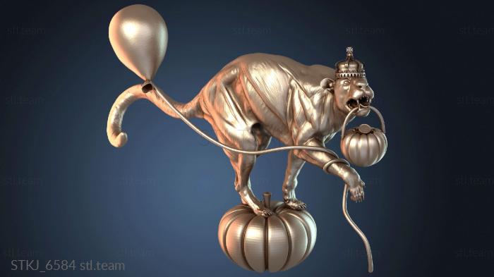 Статуэтки животных Хэллоуин Король Лев