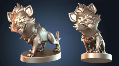 3D модель Харли Квинн Гиена (STL)