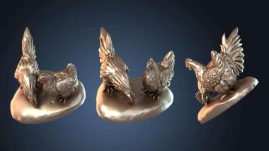 3D модель Курица (STL)
