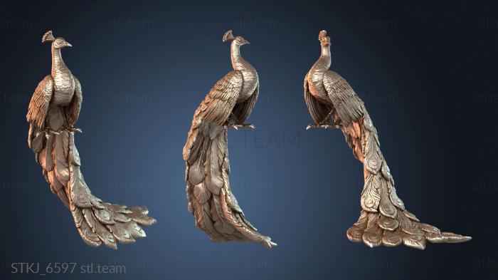 Статуэтки животных Гера Павлин королевский