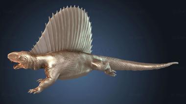 3D model Herd Beasts Dimetrodon (STL)