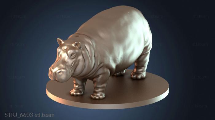 Статуэтки животных Бегемот