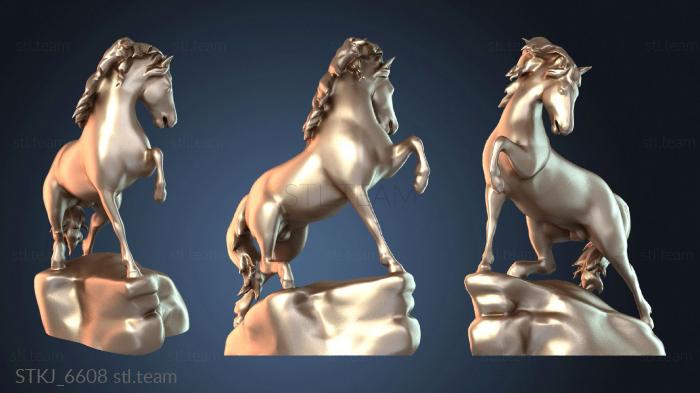 Статуэтки животных Конный бой
