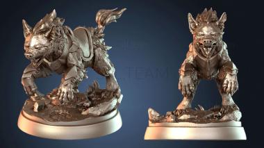 3D model Hyena desert (STL)