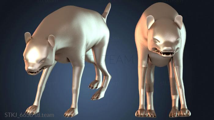 Статуэтки животных Гиена жестокая