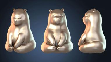 3D модель Ледяной Медведь (STL)