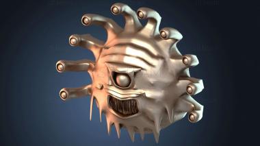 3D модель Лицо ледяного наблюдателя (STL)