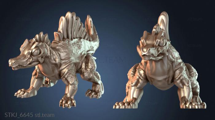 Статуэтки животных Удар Спино