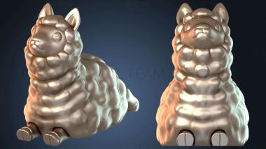 3D модель IX Patch Articulated Llama (STL)