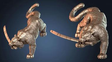 3D model Japan Fear Tiger (STL)