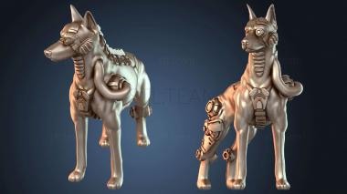 3D модель Июль Киберпанк Киберпес Уолдо (STL)