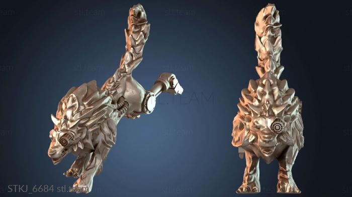 Статуэтки животных Карнаж Кинг Кибертрясение