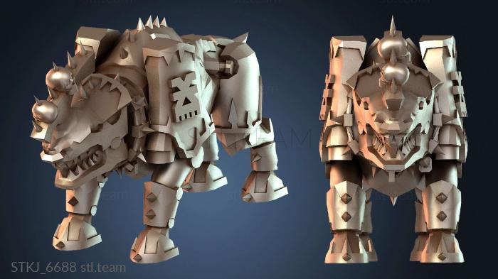 Статуэтки животных Кхорн Джаггернаут