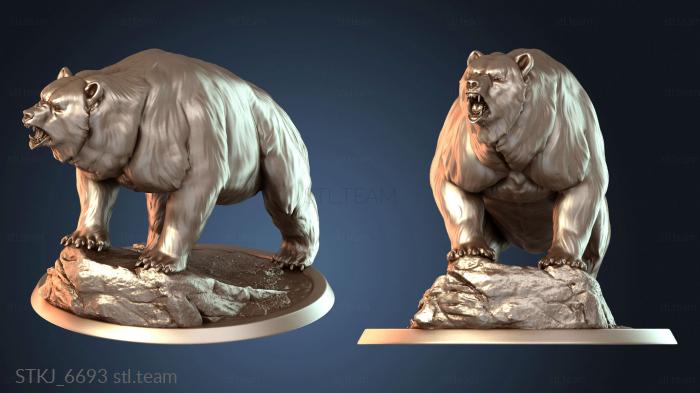 Статуэтки животных Король Медведь Неукротимый