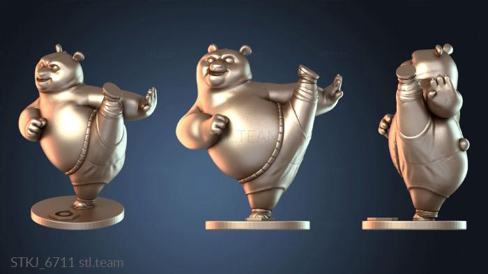 Статуэтки животных Кунг-фу Панда