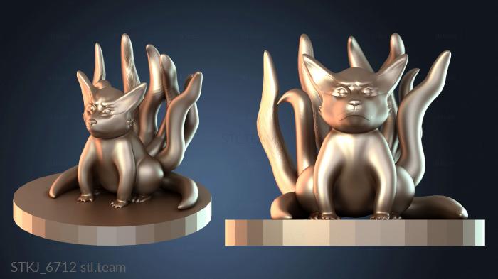 Статуэтки животных Курама Кьюби Наруто