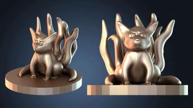 3D модель Курама Кьюби Наруто (STL)