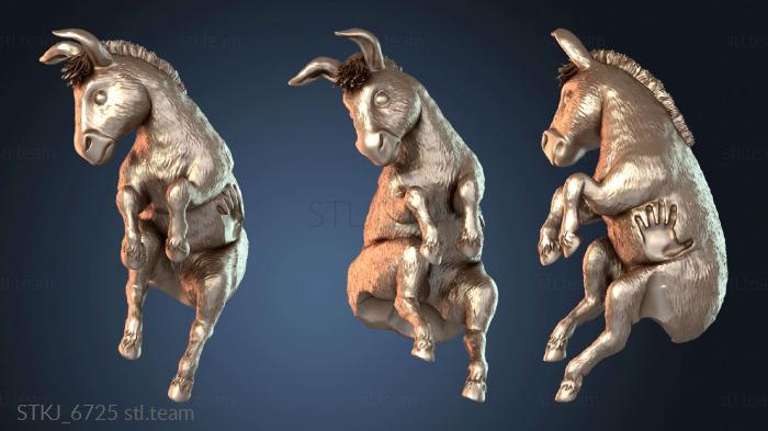 Статуэтки животных Лаура Мендоса Осел