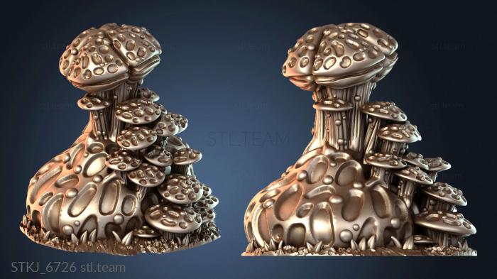 Статуэтки животных Многослойный гриб