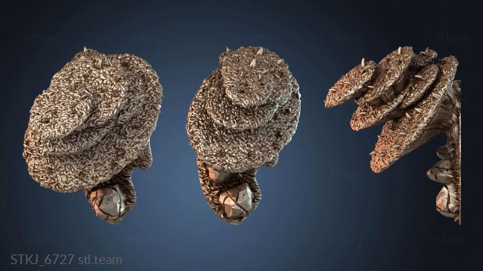 Статуэтки животных Многослойный наклонный гриб