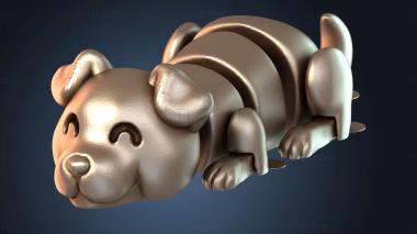 3D модель Ленивый пес Далматин (STL)