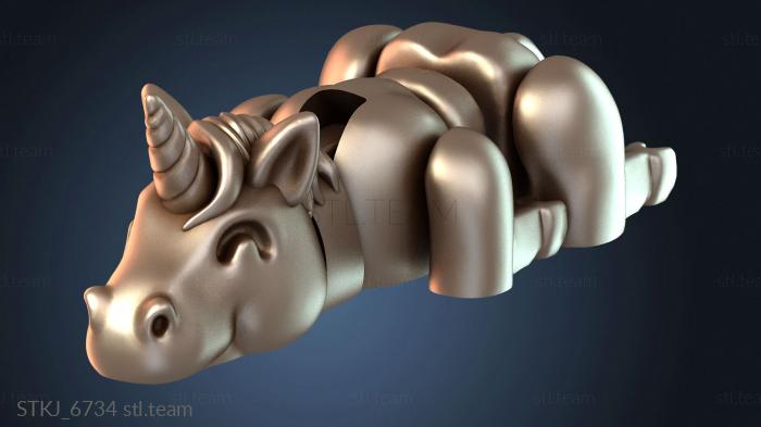 Статуэтки животных Ленивый единорог