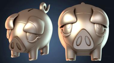 3D модель Копилка Лечонка (STL)