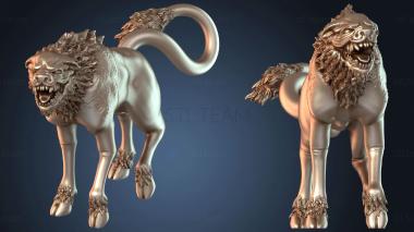 3D model Leucrotta (STL)