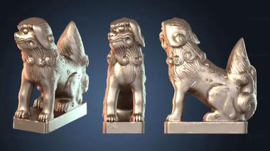 3D модель Передняя часть статуи льва (STL)