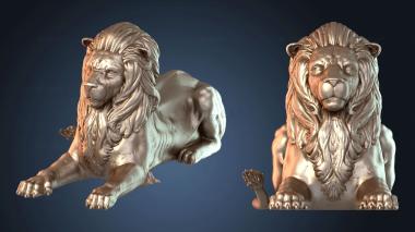 3D модель Статуэтка зоны Льва (STL)