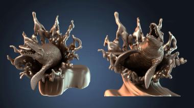 3D модель Атака лиоплевродона (STL)