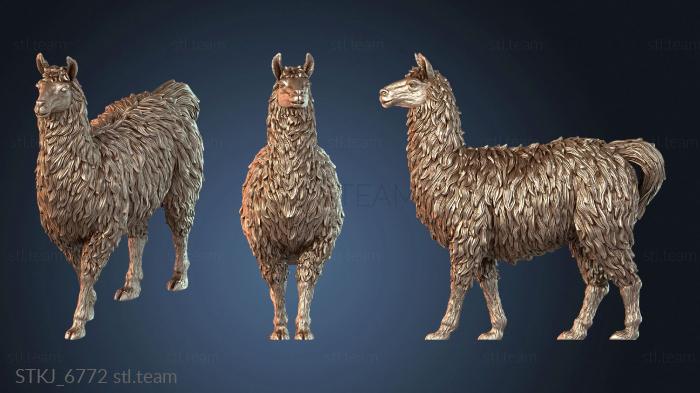 Статуэтки животных Лама