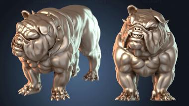 3D модель Лобо и собака (STL)