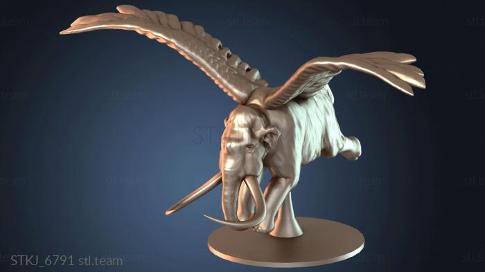 Статуэтки животных Форма Лулу Мамонта