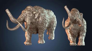 3D модель Прогулка мамонта (STL)