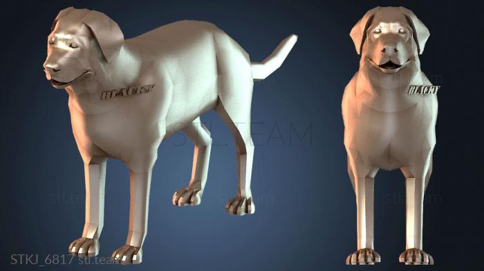 Статуэтки животных Мастиф Блэки