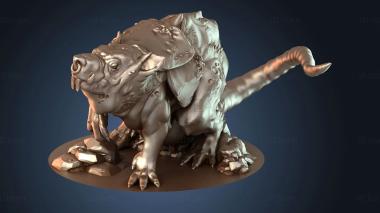 3D модель Вариант чумы меховых крыс (STL)